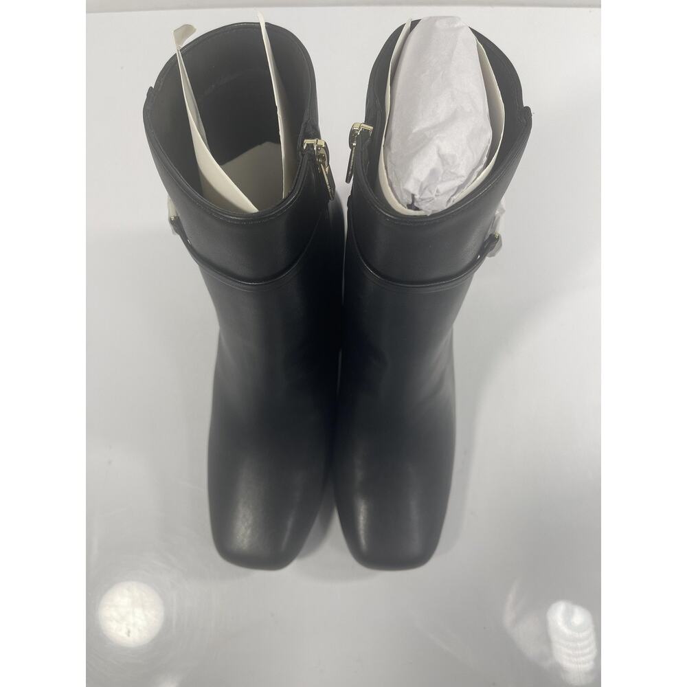 Jones New York Boots Women's Size 7.5M Black Jny-Durling Faux Leather Booties - Picture 7 of 15